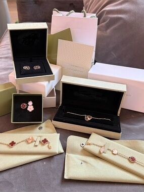 Rose Gold Ladybug set